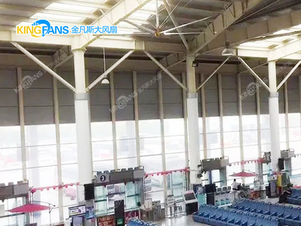 工業大吊扇或許將成為軌道交通重要的設備系統之一
